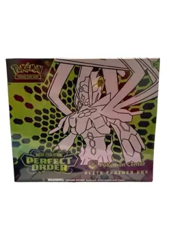 ME03 Perfect Order Pokemon Center Elite Trainer Box ETB In Hand (small Hole) - Image 1