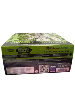 ME03 Perfect Order Pokemon Center Elite Trainer Box ETB In Hand (small Hole) - Image 2
