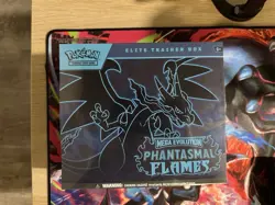 Pokemon Mega Evolution Elite Trainer Box Phantasmal Flames Charizard Pokemon TCG - Image 1