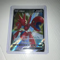 Pokemon Scizor V Full Art Ultra Rare Holo Darkness Ablaze 183/189 210HP English - Image 1
