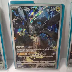Pokemon Sealed N's Zekrom 031 Ascended Heroes ETB Promo Lot 3x - Image 3