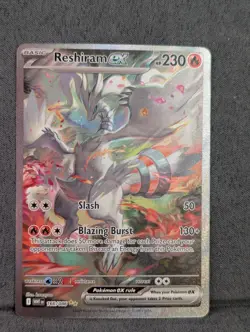 Pokemon Reshiram Ex 166/086 White Flare Special Illustration Rare NM - Image 1