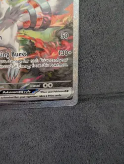 Pokemon Reshiram Ex 166/086 White Flare Special Illustration Rare NM - Image 4