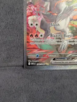 Pokemon Reshiram Ex 166/086 White Flare Special Illustration Rare NM - Image 5