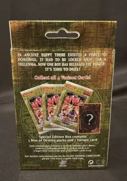 2005 Yugioh Rise of Destiny 1st Edition Special Edition -Factory Sealed - Image 2