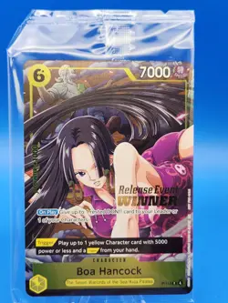 One Piece Boa Hancock Kami's Island OP15-EB04 Release Event Winner P-115 Sealed - Image 2
