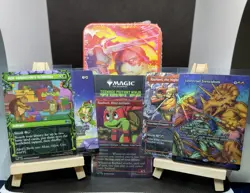 MTG TMNT Raphael Tin + 5 Cards Ralph The Nightwatcher w/ 2 Foil Borderless - Image 1