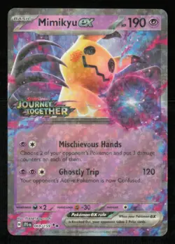 Mimikyu ex (Journey Together Stamped) Double Rare Miscellaneous Cards & Products - Image 1