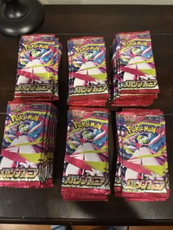 Pokemon Card JPN Scarlet Violet Mega Symphonia Booster Pack Lot x113 - Image 1