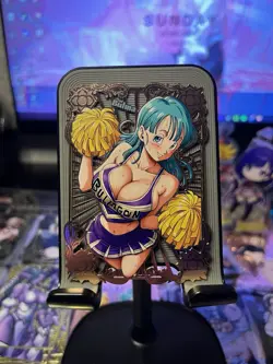 Goddess Story Metal Card Serialized Anime Waifu Random Serial # Girl Party - Image 1