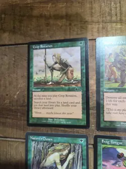 12 Green MTG Cards from Urza's Saga edition, Magic the Gathering 1998 - Image 4