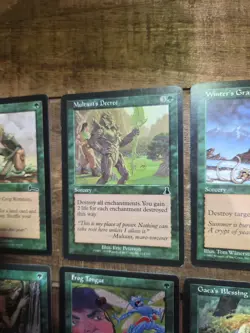 12 Green MTG Cards from Urza's Saga edition, Magic the Gathering 1998 - Image 5