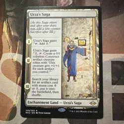 MTG Urza's Saga Modern Horizons 2 259/308 Rare Enchantment Land Regular English - Image 1