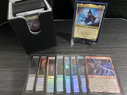 Custom MtG EDH feat. Fire Lord Azula (Blue Black Red) - Image 3