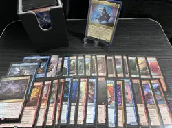 Custom MtG EDH feat. Fire Lord Azula (Blue Black Red) - Image 4