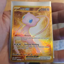 Mew ex 205/165 Sv: Scarlet & Violet 151 Holo Gold Pokemon Hyper Secret Rare Full - Image 1