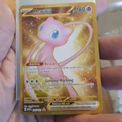 Mew ex 205/165 Sv: Scarlet & Violet 151 Holo Gold Pokemon Hyper Secret Rare Full - Image 4