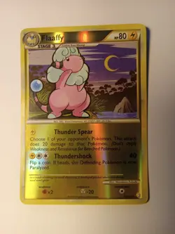 Pokemon TCG Flaaffy Heartgold Soulsilver 42/123 Reverse Holo Uncommon Free Ship! - Image 1