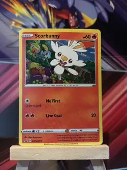 Pokemon TCG - Scorbunny SWSH071 - Black Star Promo - MP - Image 1