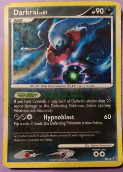 Pokemon - Darkrai DP52 - Diamond & Pearl Black Star Promos - Vintage 2009 - HP - Image 1
