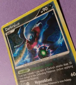 Pokemon - Darkrai DP52 - Diamond & Pearl Black Star Promos - Vintage 2009 - HP - Image 3