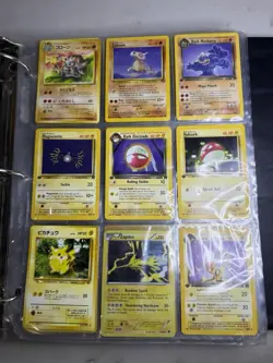 1st edition Pokemon TCG binder bundle with holos - Image 5