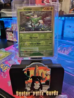 Pokemon Virizion 010/086 SV: White Flare Master Ball Pattern Rare Holo TCG - Image 1