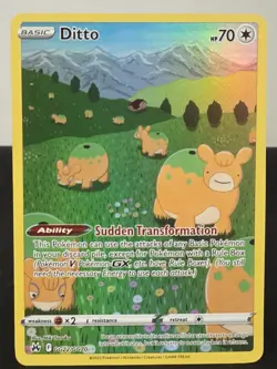 Crown Zenith: Galarian Gallery #GG22/GG70 Ditto tcg Pokemon Ultra Rare,Holo - Image 1