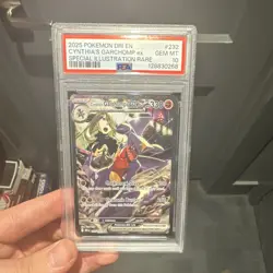 2025 Pokemon Destined Rivals Cynthia’s Garchomp EX #232 PSA 10 GEM MINT - Image 3