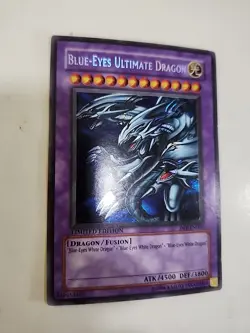 Blue-Eyes Ultimate Dragon (Secret) JMP-EN005 Shonen Jump Promos Limited Edition - Image 1