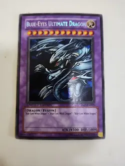 Blue-Eyes Ultimate Dragon (Secret) JMP-EN005 Shonen Jump Promos Limited Edition - Image 2