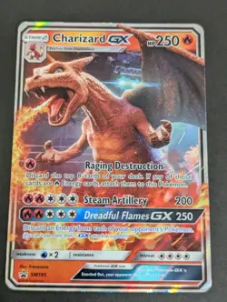Pokemon Charizard GX SM195 Promo Holo Card Pokemon TCG Hp - Image 1