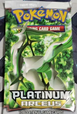 Pokemon Factory Sealed Platinum Arceus ( 10 Cards 1 Pack ) - Image 1
