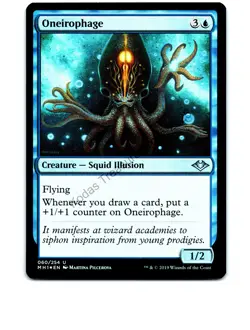 Oneirophage Blue #60 Uncommon Modern Horizons Foil MTG NP Near Mint or Better - Image 1