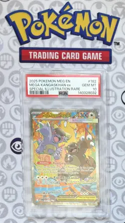 🔥2025 POKEMON MEGA EVOL SPECIAL ILLUSTRATION RARE MEGA KANGASKHAN EX PSA 10🔥 - Image 2