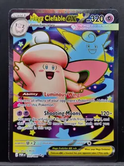 Mega Clefable EX 103/088 - Pokemon TCG: Perfect Order English NM Pack Fresh - Image 1