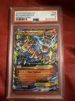 Pokemon M Charizard EX Holo Ultra Rare Xy Generations PSA 9 - Image 1