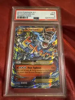Pokemon M Charizard EX Holo Ultra Rare Xy Generations PSA 9 - Image 2