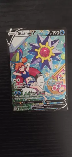 Starmie V Trainer Gallery #TG13 Astral Radiance Ultra Rare Full Art Holo Pokemon - Image 1