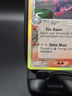 2005 Pokemon Salamence 14/113 EX Delta Species Holo Rare - Image 4