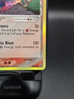 2005 Pokemon Salamence 14/113 EX Delta Species Holo Rare - Image 5