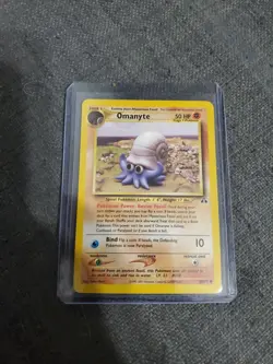 Pokemon TCG Omanyte Neo Discovery 60 Regular 1st Edition Common - Image 1