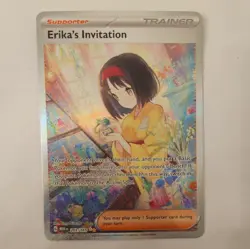 Pokemon 2023 Erika's Invitation 203/165 SIR Scarlet & Violet 151 - Image 1