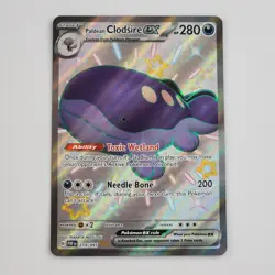 Paldean Clodsire ex 219/091 Paldean Fates (PAF) NM+ Full Art Ultra Rare Pokemon - Image 1