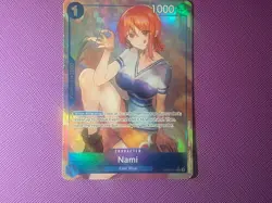One Piece Emperors in the New World Nami OP09-050 R Alternative Art English - Image 1