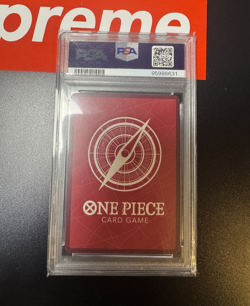 Japanese One Piece Monkey.D.Luffy Alternate Art OP05-060 PSA 10 - Image 2