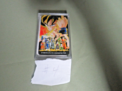 VINTAGE DRAGONBALL Z HEROES 54 NEW PLAYING CARDS SET IN PLASTIC BOX Lot # 4 - Image 1