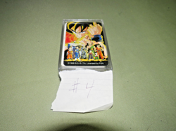 VINTAGE DRAGONBALL Z HEROES 54 NEW PLAYING CARDS SET IN PLASTIC BOX Lot # 4 - Image 3
