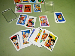 VINTAGE DRAGONBALL Z HEROES 54 NEW PLAYING CARDS SET IN PLASTIC BOX Lot # 4 - Image 4