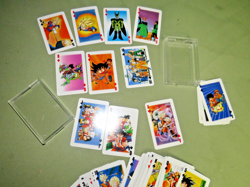 VINTAGE DRAGONBALL Z HEROES 54 NEW PLAYING CARDS SET IN PLASTIC BOX Lot # 4 - Image 5